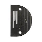 Needle Plate W/ Line Gauge - Sewing Machine Parts - 12482LG